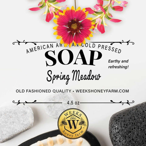 Handmade Cold Pressed Artisan Soaps- Assorted Fragrances, 4.5 oz Each Soaps from Weeks Honey Farm, Inc. http://www.WeeksHoneyFarm.com