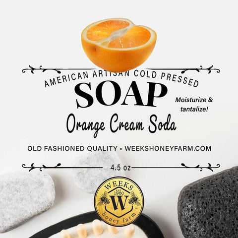 Handmade Cold Pressed Artisan Soaps- Assorted Fragrances, 4.5 oz Each Soaps from Weeks Honey Farm, Inc. http://www.WeeksHoneyFarm.com