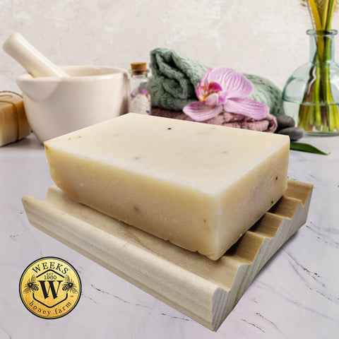 Handmade Cold Pressed Artisan Soaps- Assorted Fragrances, 4.5 oz Each | | Soaps from Weeks Honey Farm, Inc.