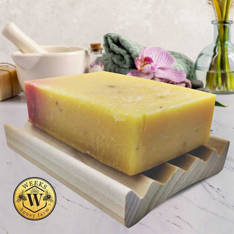 Handmade Cold Pressed Artisan Soaps- Assorted Fragrances, 4.5 oz Each Soaps from Weeks Honey Farm, Inc. http://www.WeeksHoneyFarm.com