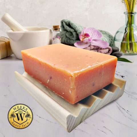 Handmade Cold Pressed Artisan Soaps- Assorted Fragrances, 4.5 oz Each Soaps from Weeks Honey Farm, Inc. http://www.WeeksHoneyFarm.com
