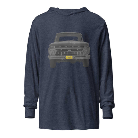 1960 Ford / Weeks Hooded long-sleeve tee Apparel & Accessories from Weeks Honey Farm http://www.WeeksHoneyFarm.com