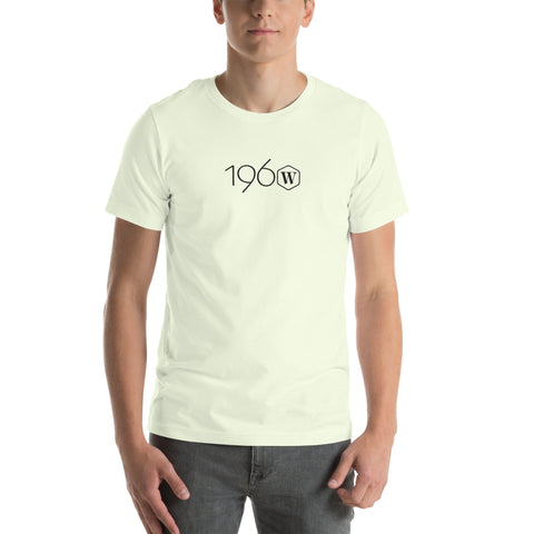 Tractor and Bee Boxes, 1960 Soft Fit Unisex t-shirt | Citron | Apparel & Accessories from Weeks Honey Farm