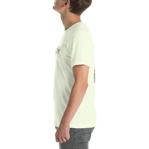 Tractor and Bee Boxes, 1960 Soft Fit Unisex t-shirt | | Apparel & Accessories from Weeks Honey Farm