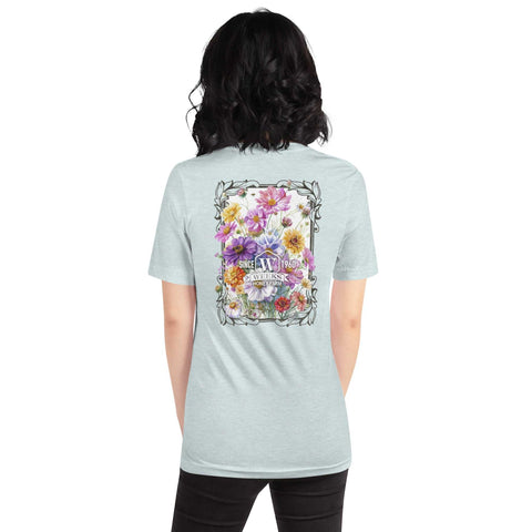 Womens Floral Wildflowers, 1960 Soft Fit T shirt Apparel & Accessories from Weeks Honey Farm http://www.WeeksHoneyFarm.com