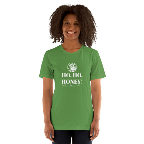 Ho, Ho, Honey Soft Fit Unisex T-shirt | Leaf | Apparel & Accessories from Weeks Honey Farm