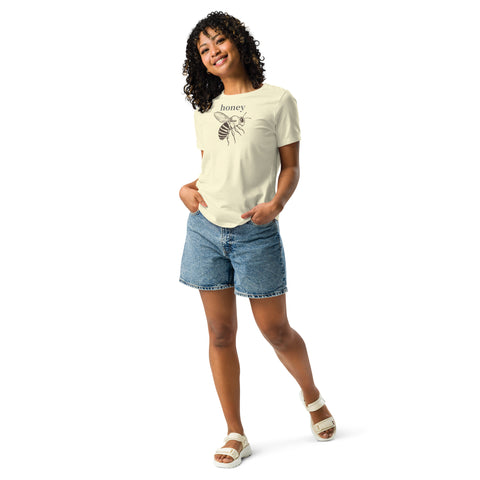 Women's Relaxed T-Shirt | Citron | from Weeks Honey Farm, Inc.