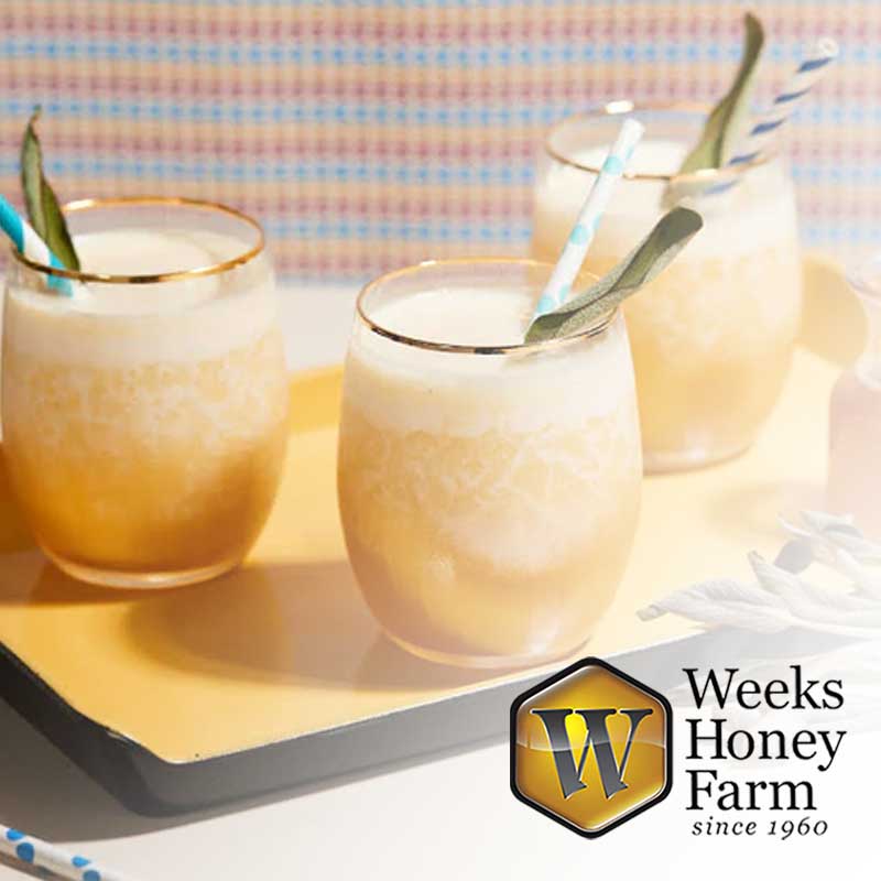 Sage Honey Pineapple Blended Cocktail