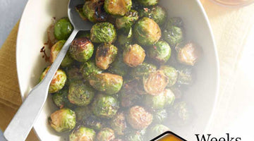 Clover Honey Sweet Chili Brussels Sprouts