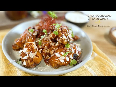 Honey Gochujang Chicken Wings Recipe Video