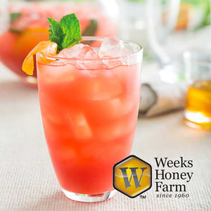 Refreshing Weeks Honey-Hibiscus Orange Punch for Summer