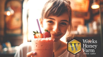 Sweet Honey Infused Watermelon Smoothie Will Beat the Heat!