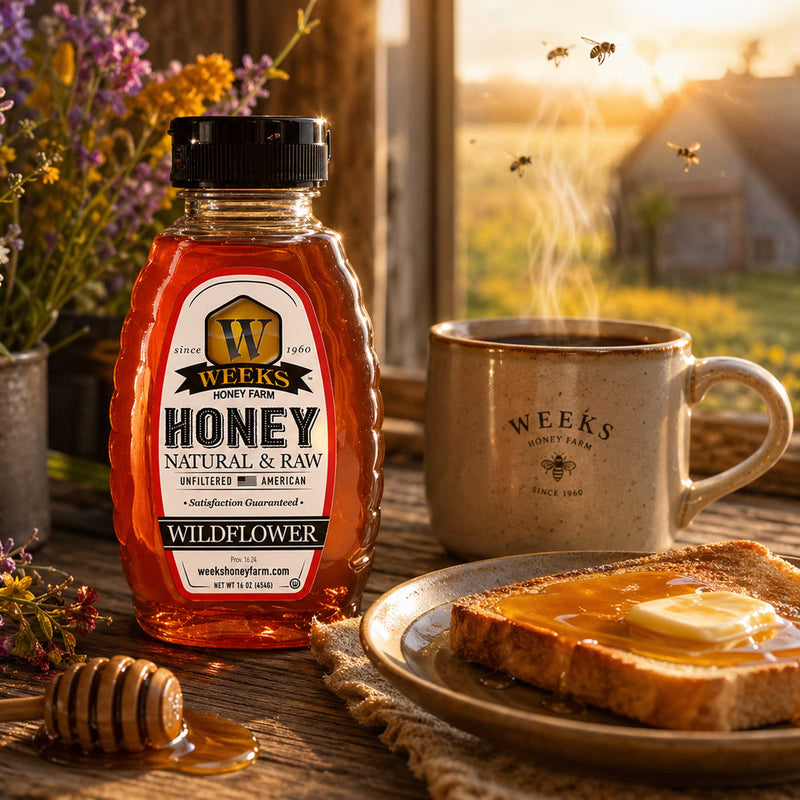 Pure Honey, Certified Kosher by the OU