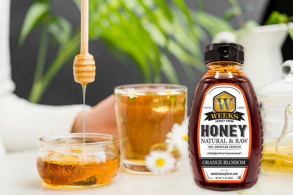 Weeks Honey Farm Natural and Raw Orange Blossom Honey