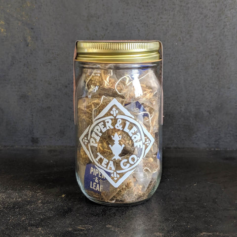 Sweetie Pie Chai Party Pack 25 Sachets in Pint Jar | | Tea Bags from Piper and Leaf Tea Co.