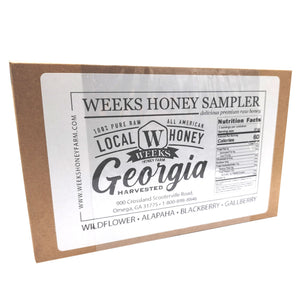 Local Georgia Sampler Box- Bears, 1.5 Ounce - Premium Honey from Weeks Honey Farm - Just $14.99! Shop now at Weeks Naturals | Weeks Honey Farm
