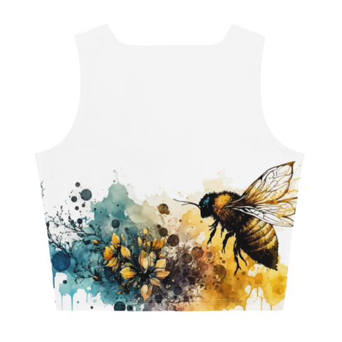 Save the Bees Crop Top is a Summer must!  from Weeks Honey Farm, Inc. http://www.WeeksHoneyFarm.com