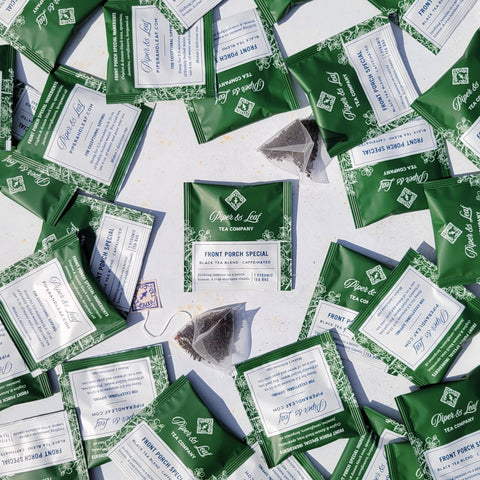 Front Porch Special Case of Tea Bag Envelopes- 50ct | | Tea Bag from Piper and Leaf Tea Co.