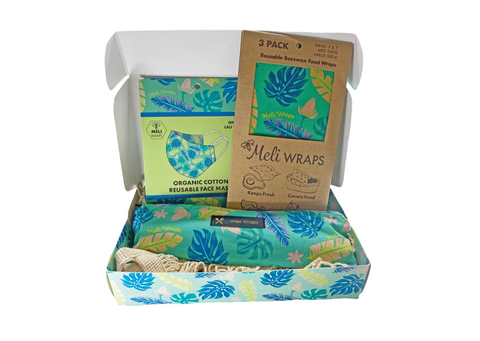 Meli Wraps Care Collection Lau Care Pack - Care Box - Only $50! Order now at Weeks Honey Farm Fast shipping and excellent customer service.