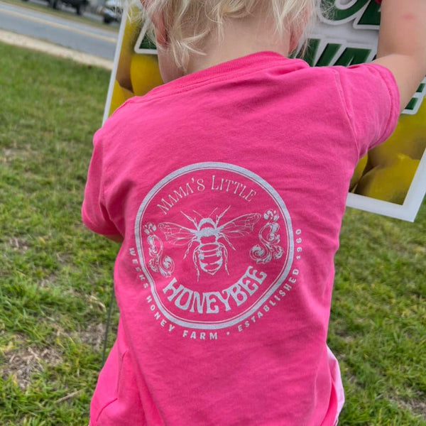 Bailey Bee "Momma's Little Bee"; Toddler Jersey T-shirt - Premium shirt from Weeks Naturals | Weeks Honey Farm - Just $26.50! Shop now at Weeks Naturals | Weeks Honey Farm