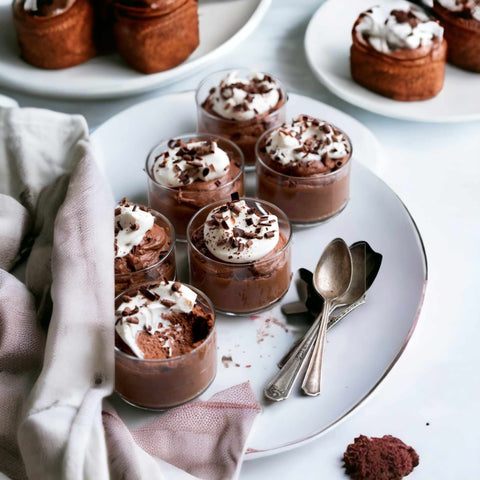 Gluten-Free Chocolate Mousse Mix - No-Bake Pie, Fluffy Dip & Cupcake Frosting - Weeks Honey Farm