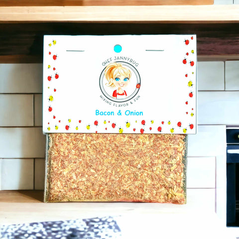 Gluten-Free Bacon and Onion Dip Mix - Dip, Spread, Cheeseball for Chips & Veggies - Weeks Honey Farm