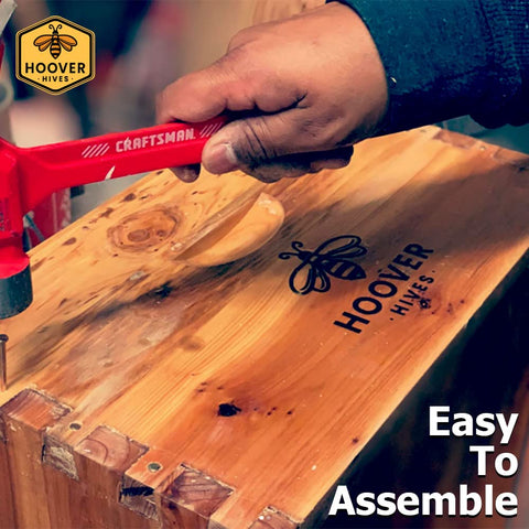 Wax-Coated 8 Frame Beehive - (1)Deep & (1)Medium | | Full Hive from Galena Farms