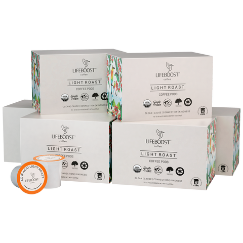Light Roast Coffee Pods - Pods - Only $19.95! Order now at Weeks Honey Farm Fast shipping and excellent customer service.