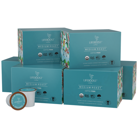 Medium Roast Coffee Pods - Pods - Only $19.95! Order now at Weeks Honey Farm Fast shipping and excellent customer service.