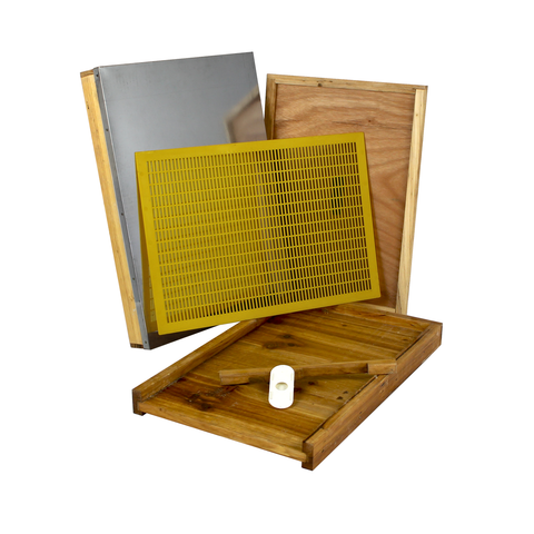 Wax-Coated Covers Kit | 8 Frame Solid Bottom Board | Hive Parts from Galena Farms