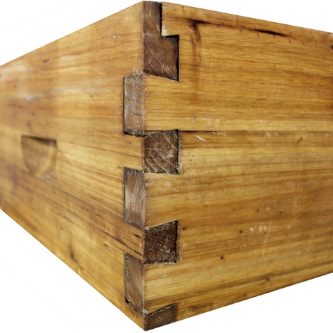 Wax-Coated 8 Frame Beehive - (1)Deep & (3)Mediums