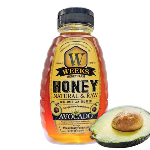 Avocado Honey from The West Coast of California is a Delicacy
