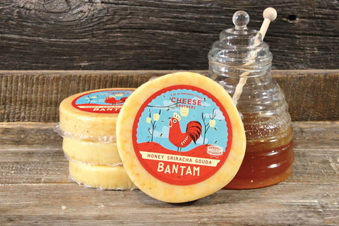 Honey Sriracha Gouda from Wisconsin - House Cheese - Only $8.95! Order now at Weeks Honey Farm Fast shipping and excellent customer service.