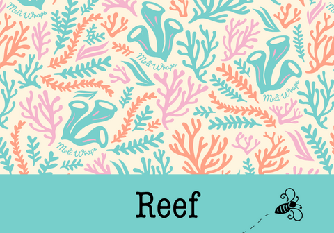 Beeswax Food Wrap - Small Small Wraps from Meli Wraps http://www.WeeksHoneyFarm.com