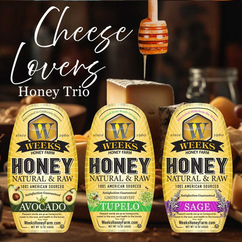 Cheese Lovers Honey Trio Bundle