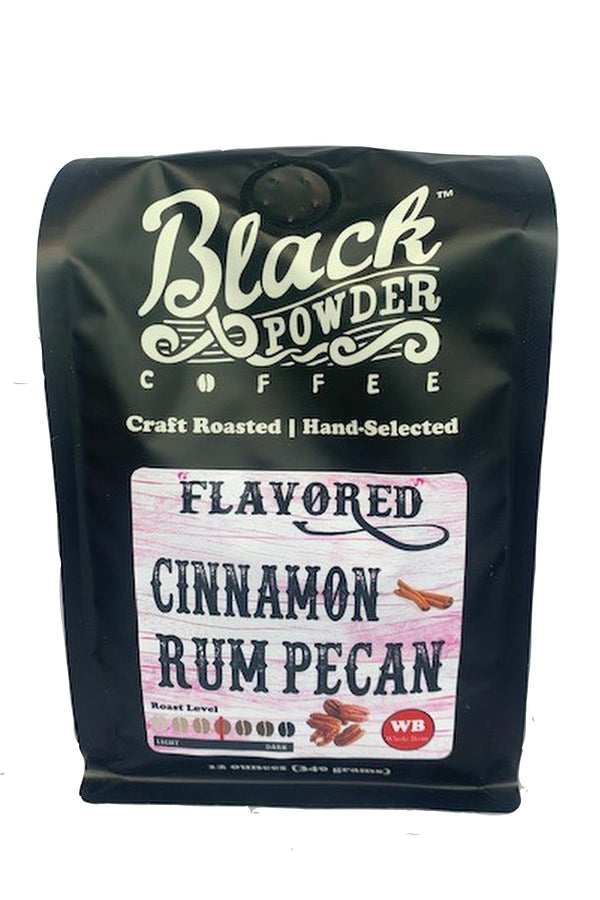 Cinnamon Rum Pecan Flavored Coffee From our honey farm