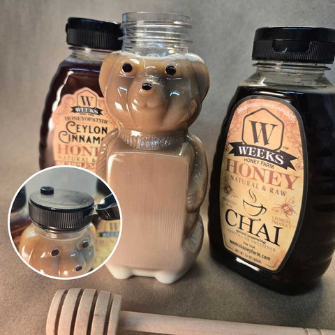 Bear-ista honey bear container for cold bree coffee craze