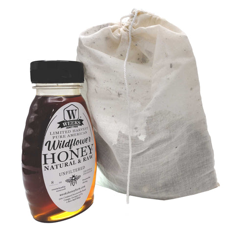 American Elderberry DIY Syrup Kit with Raw Wildflower Honey (Weeks Honeyopathc™) Vitamins & Supplements from Weeks Honey Farm http://www.WeeksHoneyFarm.com