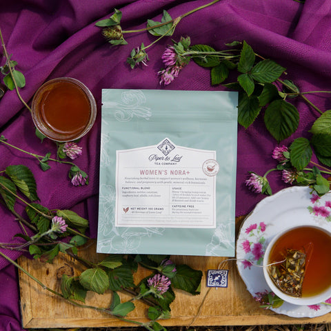 Women’s NORA+ | 100 gram Bag of Loose Tea - 40 Servings | tea from Piper and Leaf Tea Co.