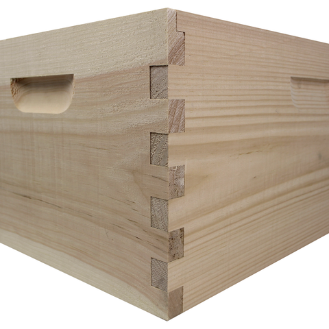 Amish-Made 8 Frame Beehive - (2)Deeps & (1)Medium | | Full Hive from Galena Farms