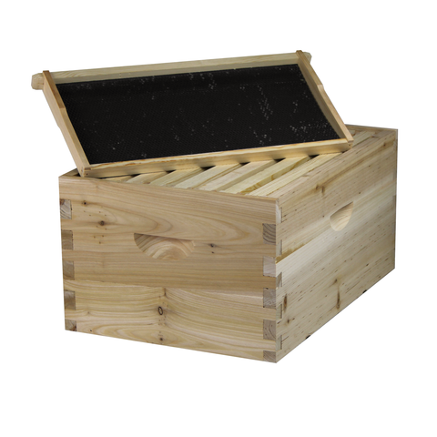 Nubee 8 Frame Beehive - (1)Deep & (0)Mediums | | Full Hive from Galena Farms