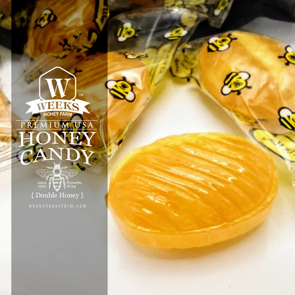 Weeks Honey Candy; .5 lb - Food Items - Only $9.99! Order now at Weeks Honey Farm