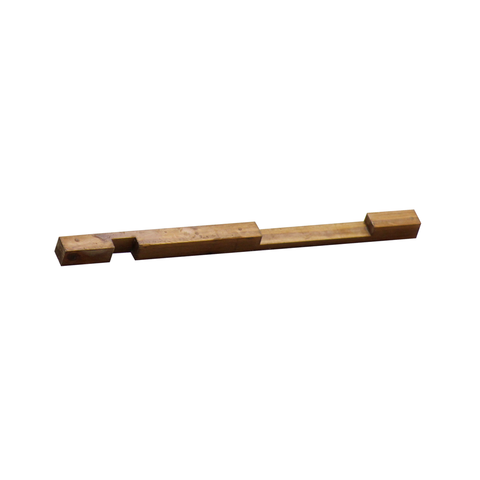 Hoover Hives Wax-Coated 10-Frame Langstroth Solid Bottom Board with Entrance Reducer