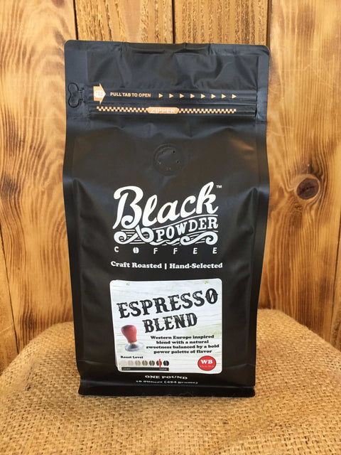European Espresso Blend Coffee Blends from Black Powder Coffee http://www.WeeksHoneyFarm.com