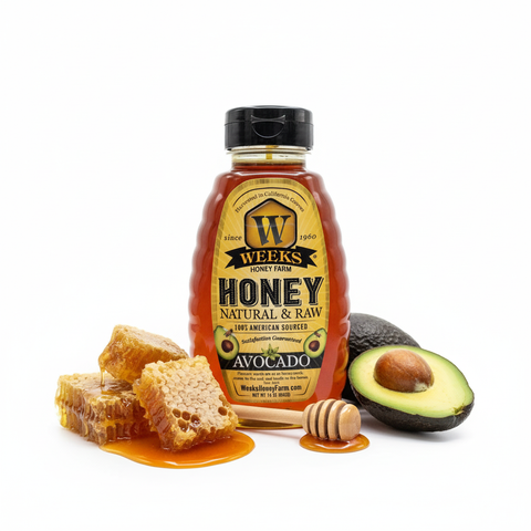 Avocado Honey from The West Coast of California is a Delicacy