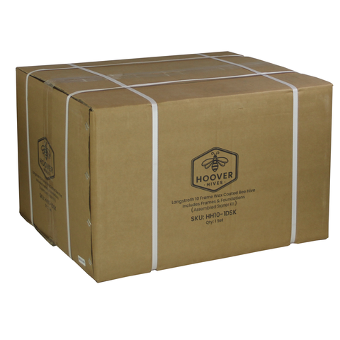 Wax-Coated 10 Frame Beehive - Starter Kit | | Full Hive from Galena Farms