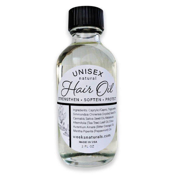 Weeks Hair Oil Blend Will Nourish Your Hair or Beard Perfectly - Premium  from Weeks Naturals | Weeks Honey Farm - Just $10.99! Shop now at Weeks Naturals | Weeks Honey Farm