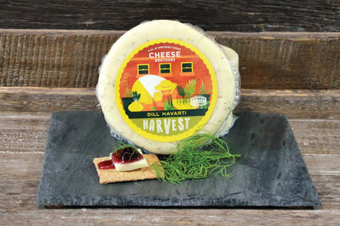 Dill Havarti from Wisconsin - House Cheese - Only $8.95! Order now at Weeks Honey Farm Fast shipping and excellent customer service.