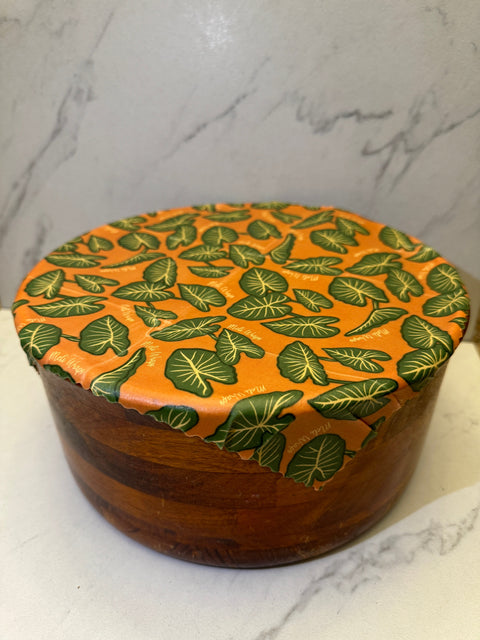 Beeswax Food Wrap - Kalo Print | | beeswax Wraps from Meli Wraps