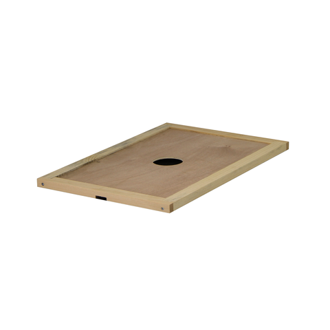 8 Frame Inner Cover with Round Feeding Hole – Amish-Made, Ready to Use | Weeks Honey Farm